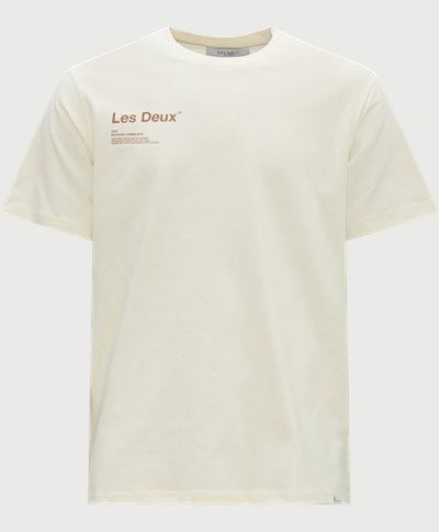 Les Deux T-shirts BRODY T-SHIRT LDM101115 Sand